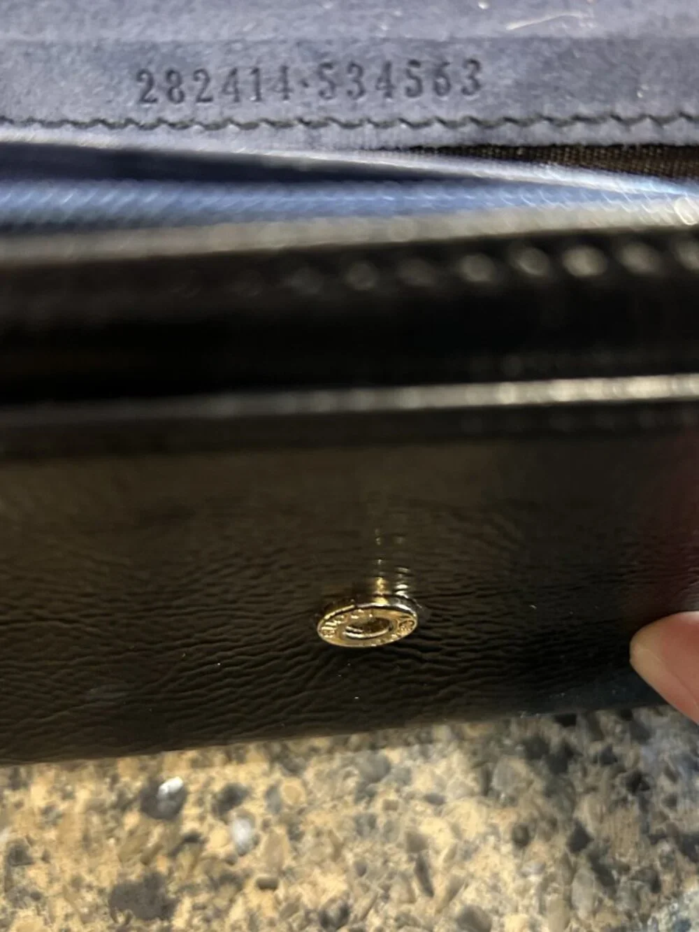 Gucci Soho Cellarius Long Flap Wallet